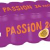 Rubicon Sparkling Passion Fizzy Drink Cans, 330ml, (Pack of 24)