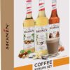 MONIN Premium Coffee Syrup Gift Set 3x5cl
