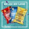 THE CURATORS Pork Puffs - Original Salted, 22g (12 Packs) - High Protein Low Carb Keto Savoury Snacks