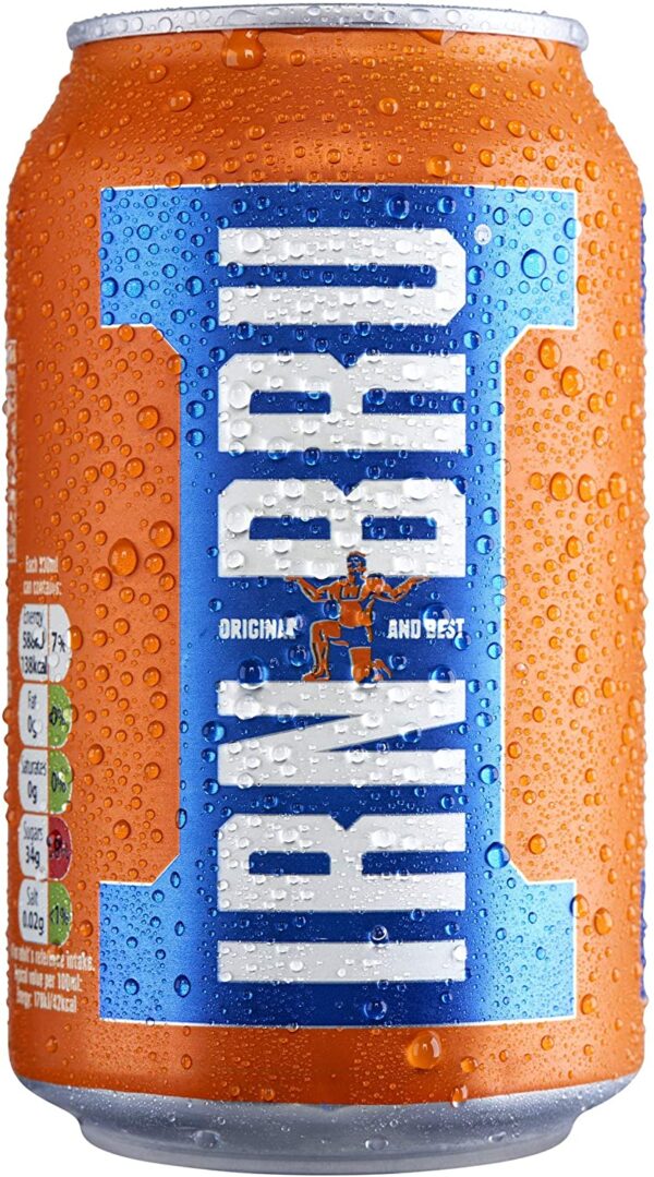 IRN-BRU Fizzy Drink Cans, 330ml (Pack of 24)