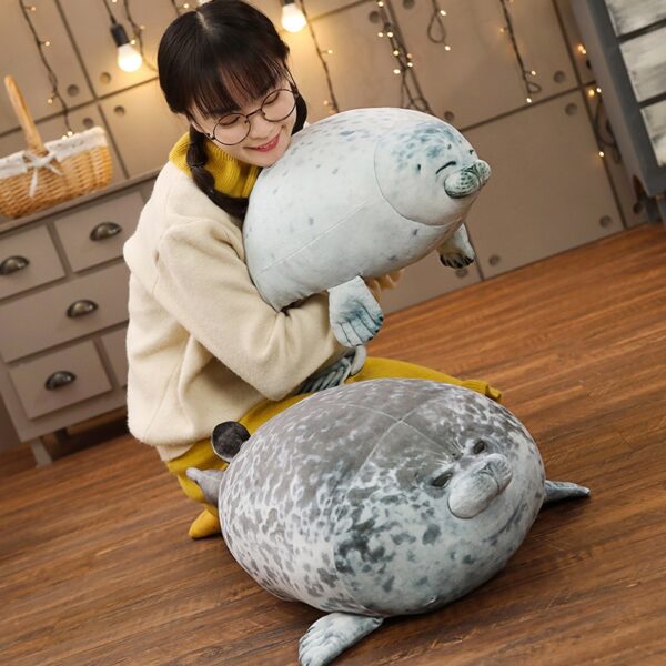 VIP Free Shipping High Quality 80cm Sea Lion Toy 3D Novelty Throw Pillow Soft Seal Plush Stuffed House warming Party Hold Pillow