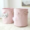 Foldable Laundry Basket for Dirty Clothes for kids baby Toys canvas wasmand large storage hamper kids baby Home Organizer