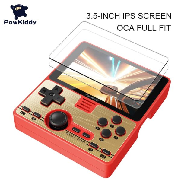 POWKIDDY RGB20 3.5 " IPS Full-Fit Screen Built-in Wifi Module Multiplayer Online Game RK3326 Open Source Handheld Game Console