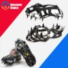 18 Teeth Climbing Crampons for outdoor winter Walk Ice Fishing Snow Shoes Antiskid Shoes Manganese Steel Shoe Covers