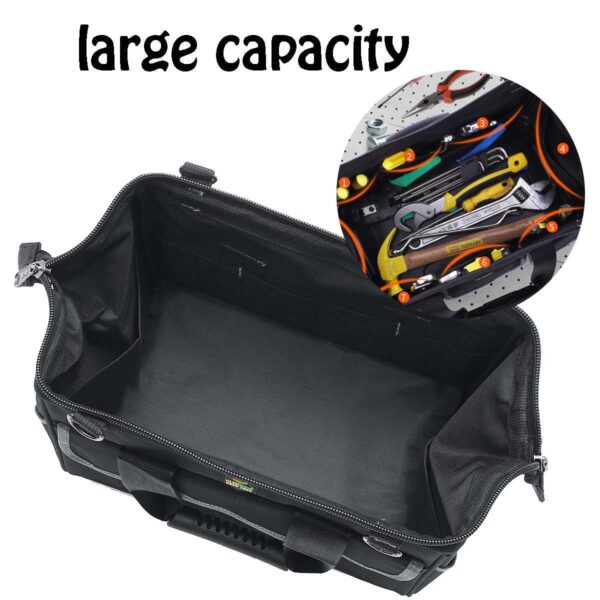 Large Capacity Tool Bag Hardware Organizer Crossbody Belt Men Travel Bags Handbag Backpack Spanner Electrician Carpenter Toolkit