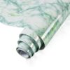 Waterproof Oil-proof Marble Wallpaper Contact Paper Wall Stickers PVC Self Adhesive Bathroom Kitchen Countertop Home Improvement