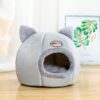 Pet bed cave house for cat litter mat products for pets home accessories panier pour chat cats cozy sleeping beds cama de gato