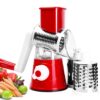 Vegetable Slicer Manual Kitchen Accessories Vegetable Chopper 3 in 1 Round Grater Mandoline Cutter Potato Home Gadget Tools Item