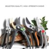 AIRAJ Gardening Pruning Shears, Which Can Cut Branches of 24mm Diameter, Fruit Trees, Flowers,Branches and Scissors Hand Tools