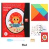 Magnetic 3D Puzzle Jigsaw Tangram Game Montessori Learning Educational Drawing Board Games Toy Gift for Children Brain Tease