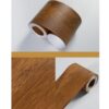 Wood Self Adhesive Window Decal Living Room Floor Border Skirting Contact Paper Waterproof Waist Line Wallpaper Home Improvement