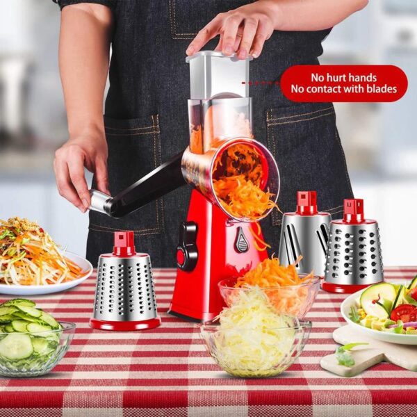 2020 Newest Manual Vegetable Cutter Multifunctional Round Mandoline Slicer Potato Shredder Kitchen Accessories Gadgets Tools