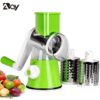 Vegetable Slicer Manual Kitchen Accessories Vegetable Chopper 3 in 1 Round Grater Mandoline Cutter Potato Home Gadget Tools Item