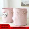 Foldable Laundry Basket for Dirty Clothes for kids baby Toys canvas wasmand large storage hamper kids baby Home Organizer