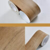 Wood Self Adhesive Window Decal Living Room Floor Border Skirting Contact Paper Waterproof Waist Line Wallpaper Home Improvement