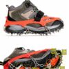 Quality Outdoor Climbing Antiskid Crampons Winter Walk 18 Teeth Ice Fishing Snowshoes Manganese Steel Slip Shoe Covers