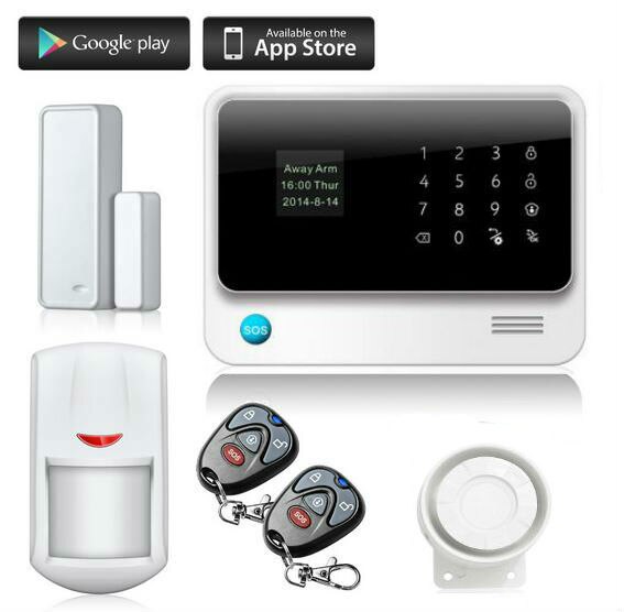 Yobang Security Wifi GSM Home Security Alarm Touch Screen Burglar Security Alarm Smoke Detector Alarmas Para Casa Sin Cables