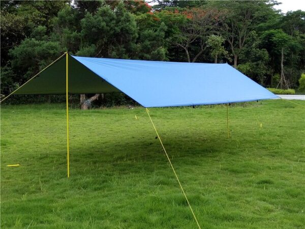 5*4.5m Super Large Size New Design Seams with Tape Coated Tarp/gazebo/sun Shade Tent/awning Original Without Poles