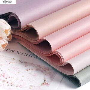 40pcs Tissue Paper 75*52CM Craft Paper Floral Wrapping Paper Gift Packing Paper Home Decoration Festive Party Supply