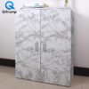 Waterproof Oil-proof Marble Wallpaper Contact Paper Wall Stickers PVC Self Adhesive Bathroom Kitchen Countertop Home Improvement