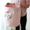 Foldable Laundry Basket for Dirty Clothes for kids baby Toys canvas wasmand large storage hamper kids baby Home Organizer