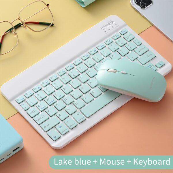 For iPad 10.2 10.8 Bluetooth keyboard Pro 11 Air 3 10.5 Bluetooth Keyboard and Mouse For Samsung Xiaomi Android Tablet 아이패드 키보드