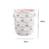 Foldable Laundry Basket for Dirty Clothes for kids baby Toys canvas wasmand large storage hamper kids baby Home Organizer