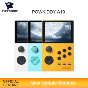 POWKIDDY A19 Pandora's Box Android Supretro Handheld Game Console IPS Screen Built-In 3000+Games 30 3D New Games WiFi Download