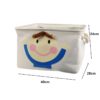 Foldable Laundry Basket for Dirty Clothes for kids baby Toys canvas wasmand large storage hamper kids baby Home Organizer