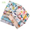 Chainho,8pcs/lot,Cartoon Animal Series,Printed Twill Cotton Fabric,Patchwork Cloth,DIY Sewing Quilting Material ForBaby&Children