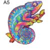 Wooden Animal Puzzles for Adults DIY Puzzle Each Piece is Animal Shaped Puzzles Christmas Gifts for Kids Jigsaw