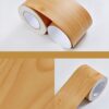 Wood Self Adhesive Window Decal Living Room Floor Border Skirting Contact Paper Waterproof Waist Line Wallpaper Home Improvement