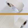 Wood Self Adhesive Window Decal Living Room Floor Border Skirting Contact Paper Waterproof Waist Line Wallpaper Home Improvement