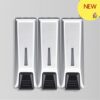 Single/Double/Triple 350ml Soap Dispenser Wall-mount Shower Bath Shampoo Dispenser Liquid Soap Container Bathroom Accessories