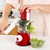 Vegetable Slicer Manual Kitchen Accessories Vegetable Chopper 3 in 1 Round Grater Mandoline Cutter Potato Home Gadget Tools Item